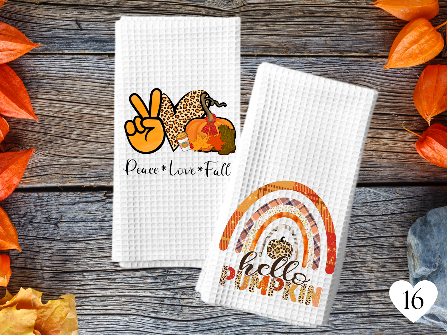 Fall Tea Towel Sets