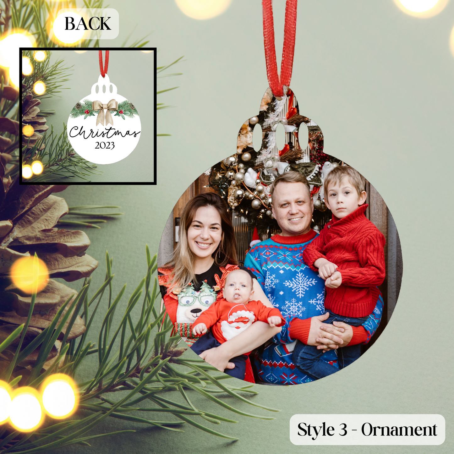 Personalized Christmas Ornaments