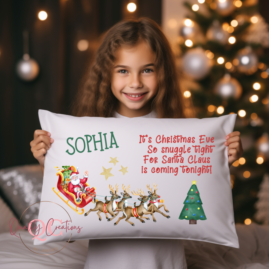 Personalised christmas pillow cases best sale