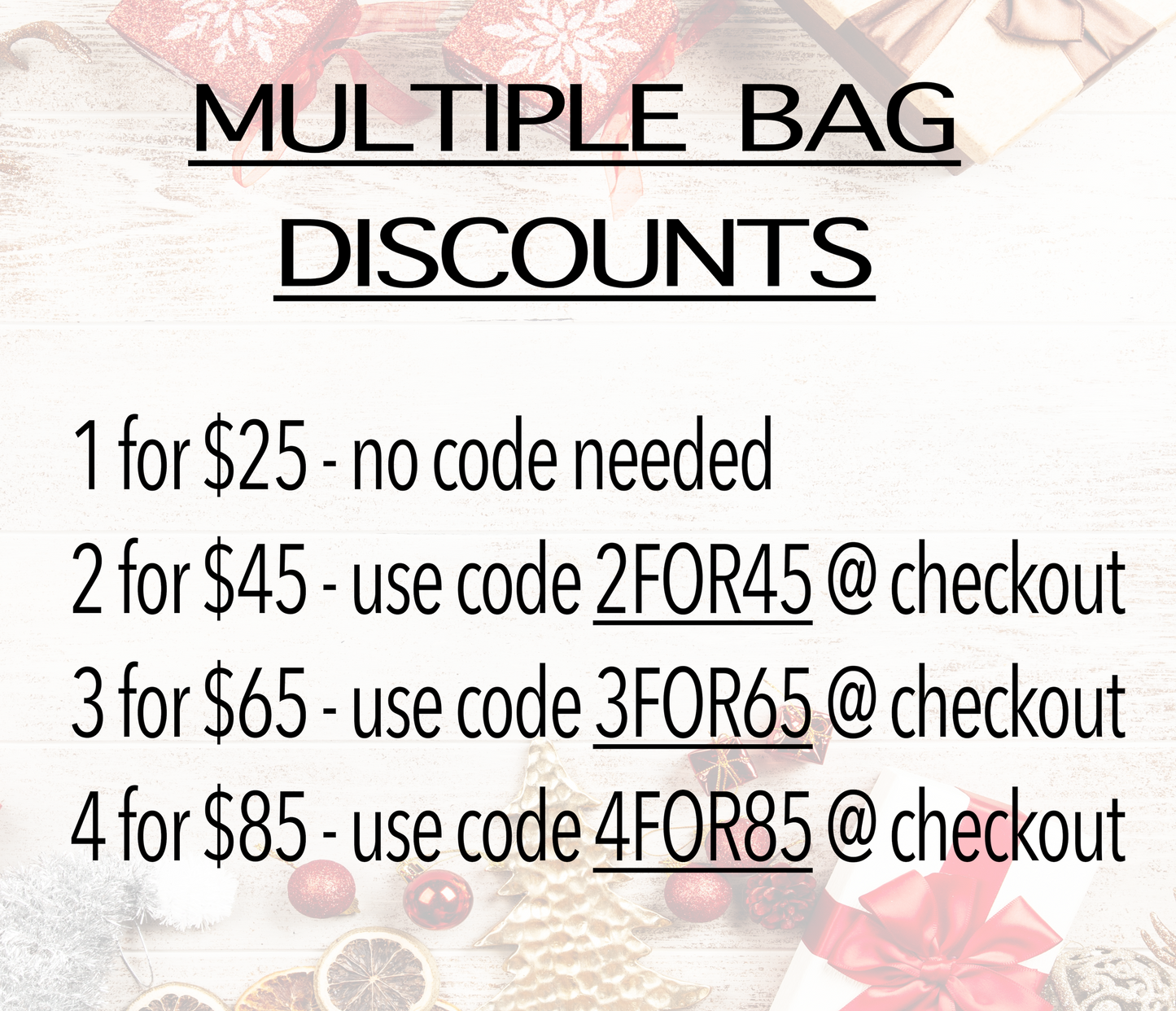 Christmas Gift Sacks