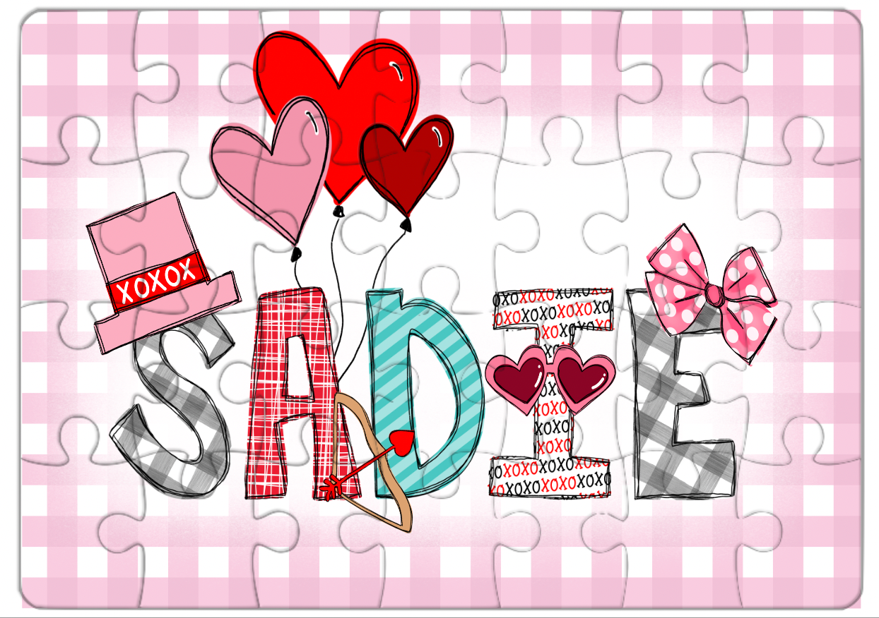 Personalized Valentines Day Puzzle