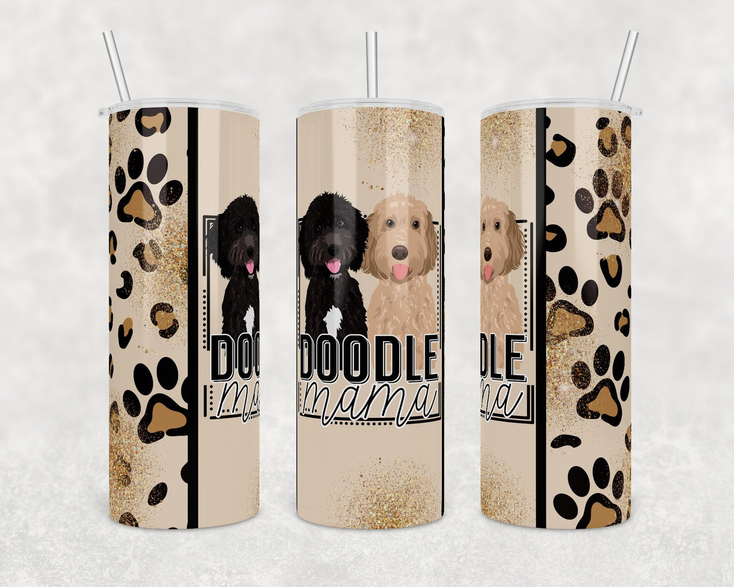 20oz Goldendoodle Hot/Cold Drink Tumblers (Multiple Designs))