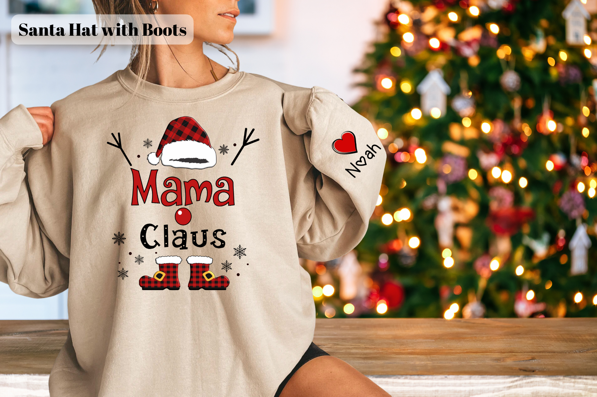 Nana claus sweatshirt hotsell