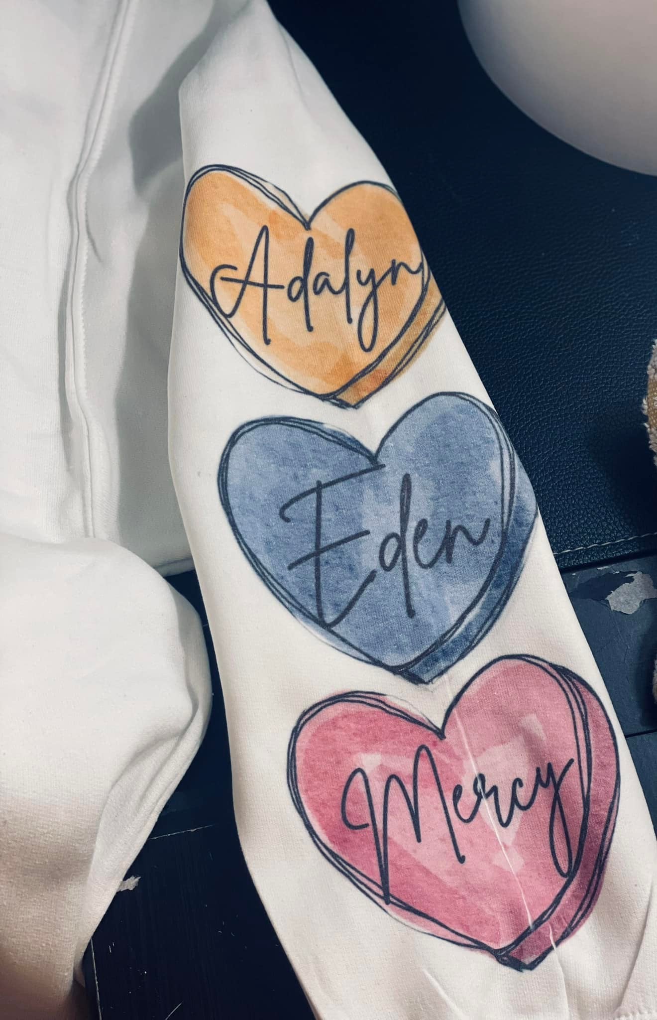 Personalized Valentines Sweatshirt